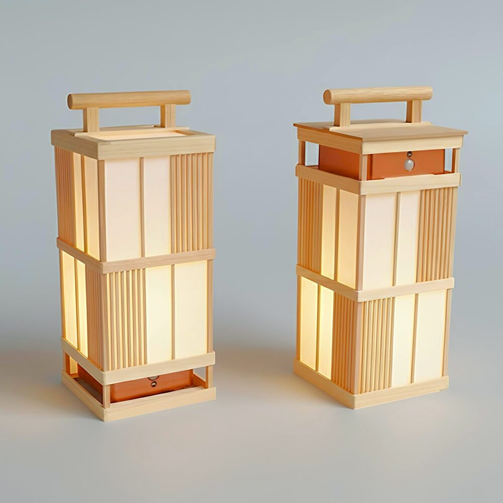 下町の灯火【京の格子戸】人感センサー