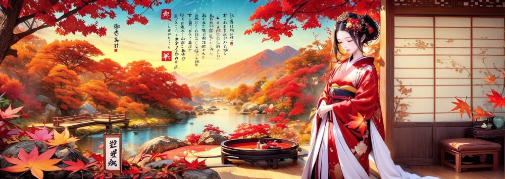 紅葉の女神「竜田姫」