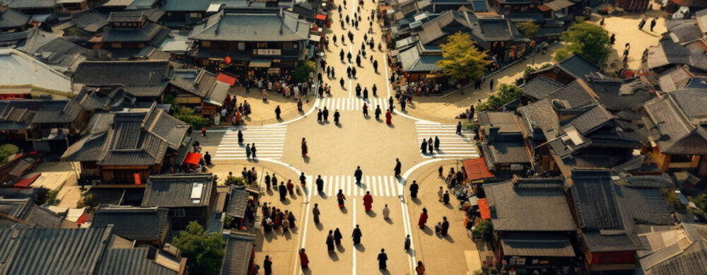 江戸の交差点