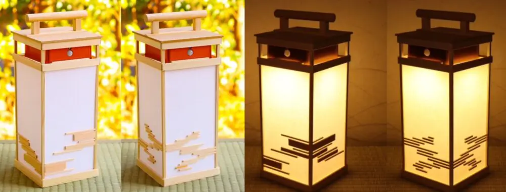 行灯のデザイン装飾「天然木」を施したオリジナルの和風照明18選