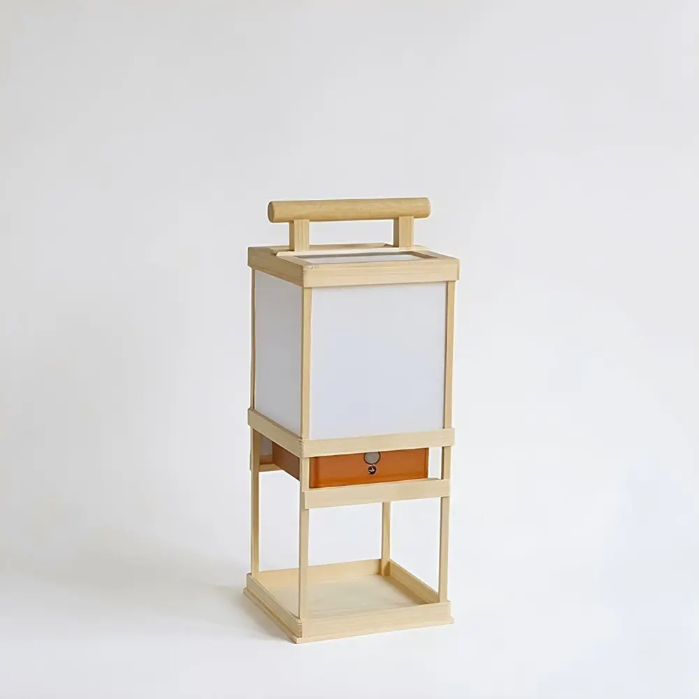 【骨董品】★日本船燈 ホワイトライト(昭和25年製)★木箱入り★ 灯り箱 - 和広真