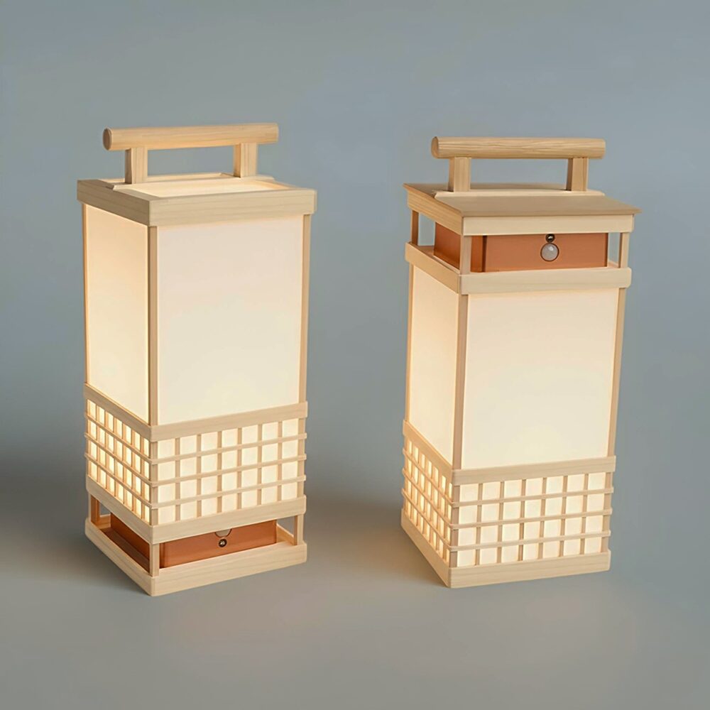 下町の灯火【狐窓】人感センサー