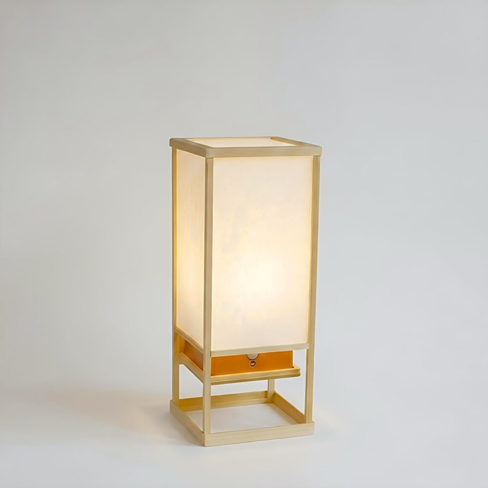 灯り箱「浮」人感明暗センサーライト | 25cm置き行灯〜江戸の照明器具 ランプ/ランタン (複製)