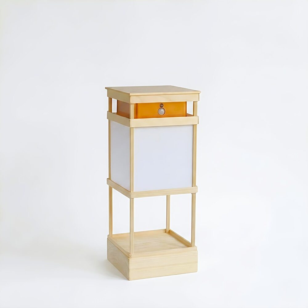 灯り箱「佇」人感明暗センサーライト | 25cm置き行灯〜江戸の照明器具 ランプ/ランタン